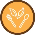 Leaf & utensils