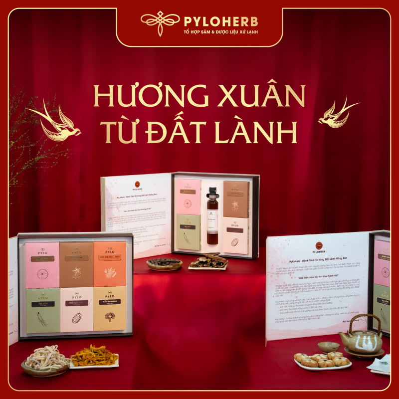 PyLo Sum Vầy [BST HƯƠNG XUÂN] – QUÀ TẾT PYLO 2026 ‘HƯƠNG XUÂN TỪ ĐẤT LÀNH’