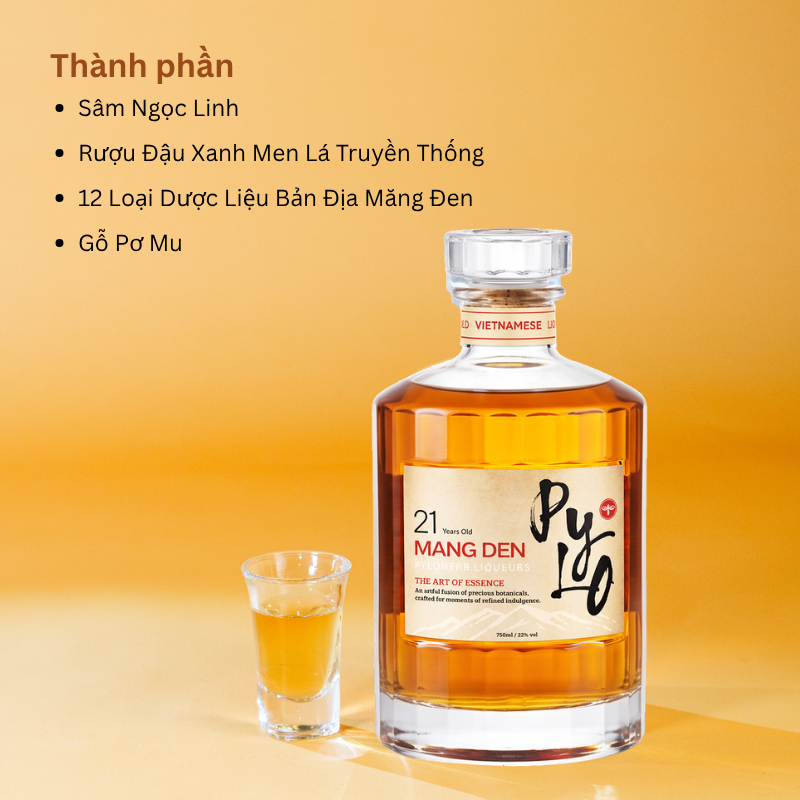 Rượu Thảo Mộc Măng Đen PyLo 21