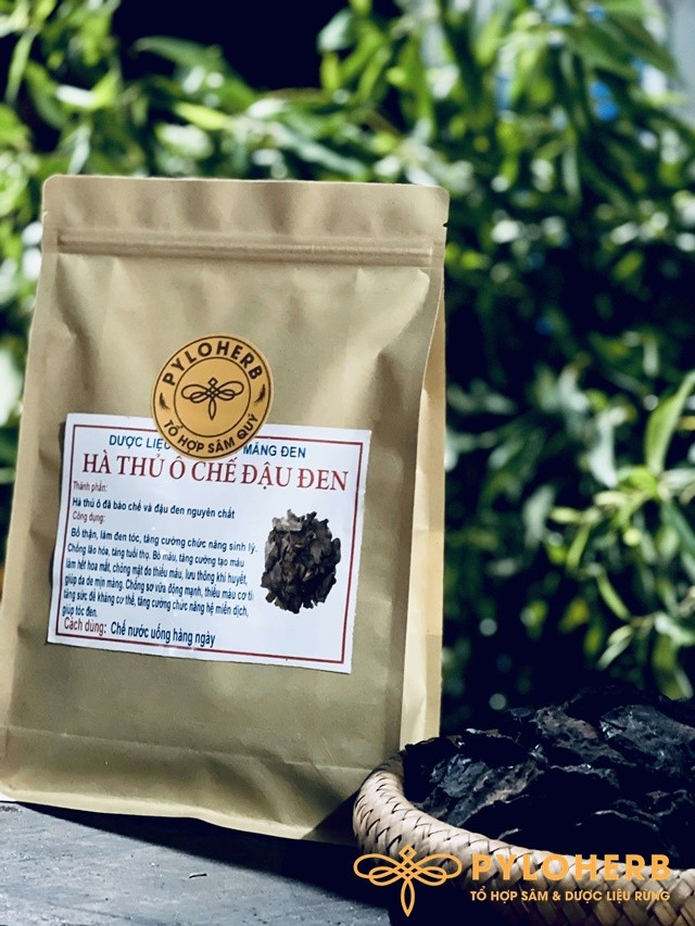Hà Thủ Ô Đậu Đen Trị Bạc Tóc
