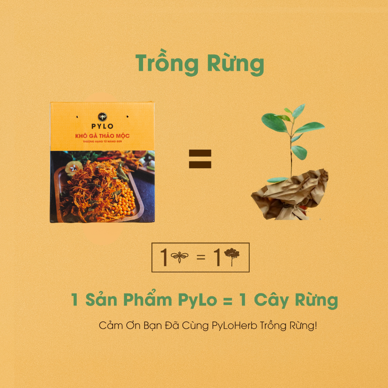 Khô Gà Thảo Mộc PyLo
