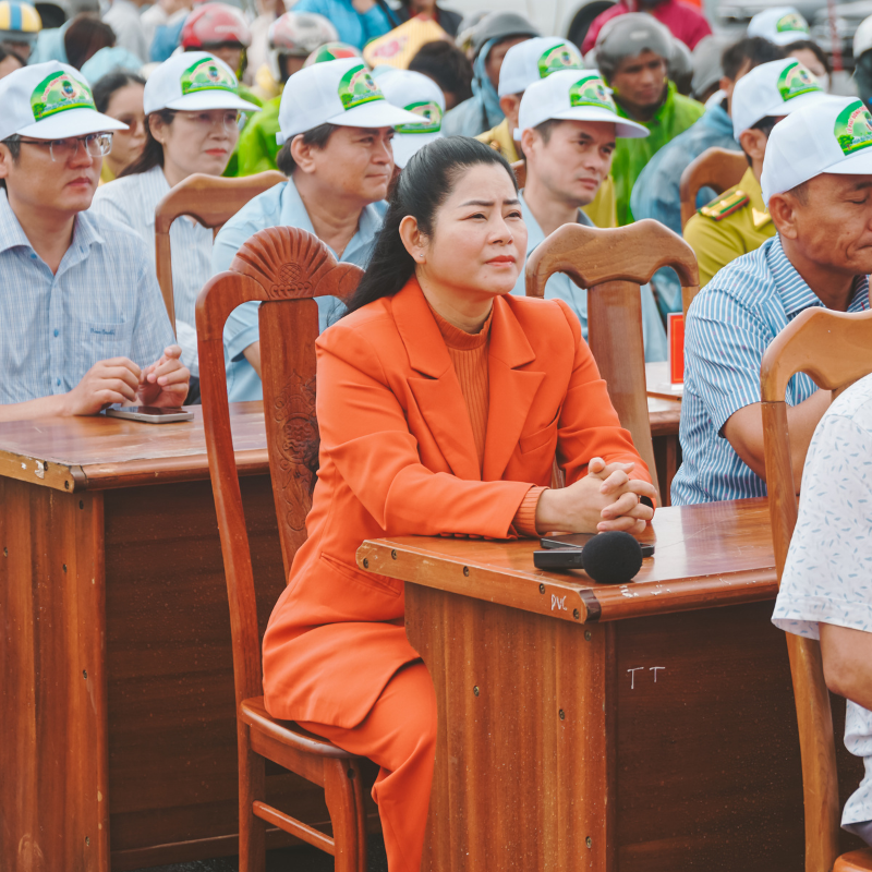 Đại diện Công ty Cổ phần Pyloherb - Chị Lê Thùy Kim Loan