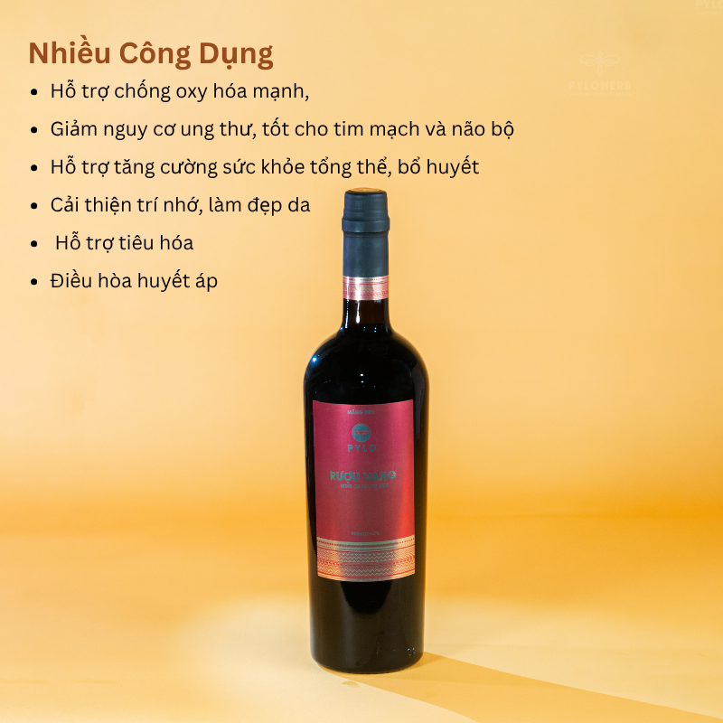 Rượu Vang Mâm Xôi Măng Đen PyLo