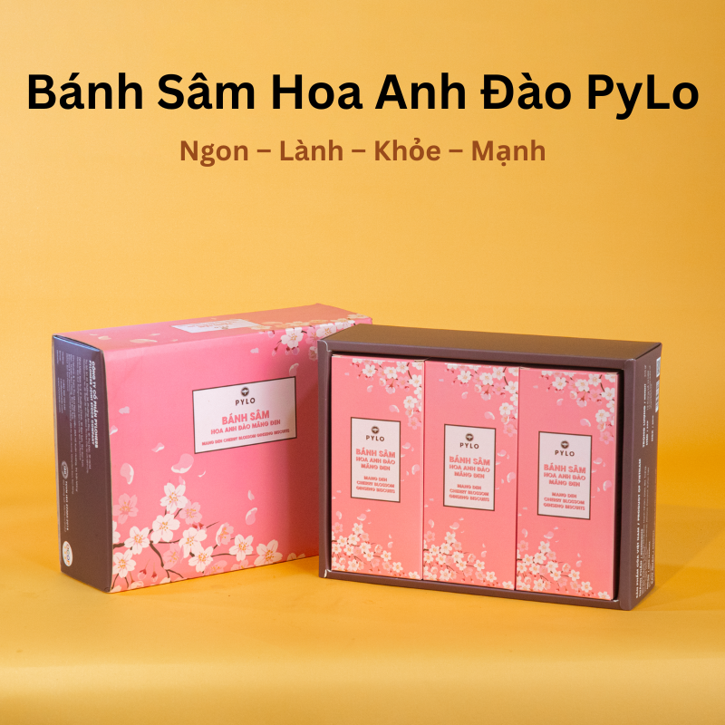 Bánh Sâm Hoa Anh Đào PyLo