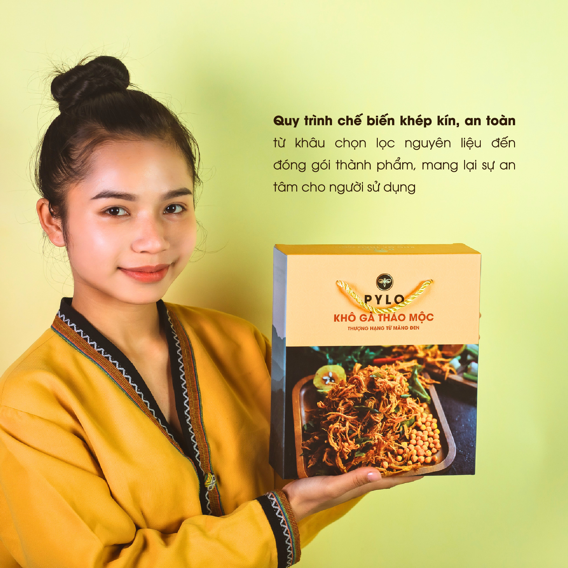 Khô Gà Thảo Mộc PyLo