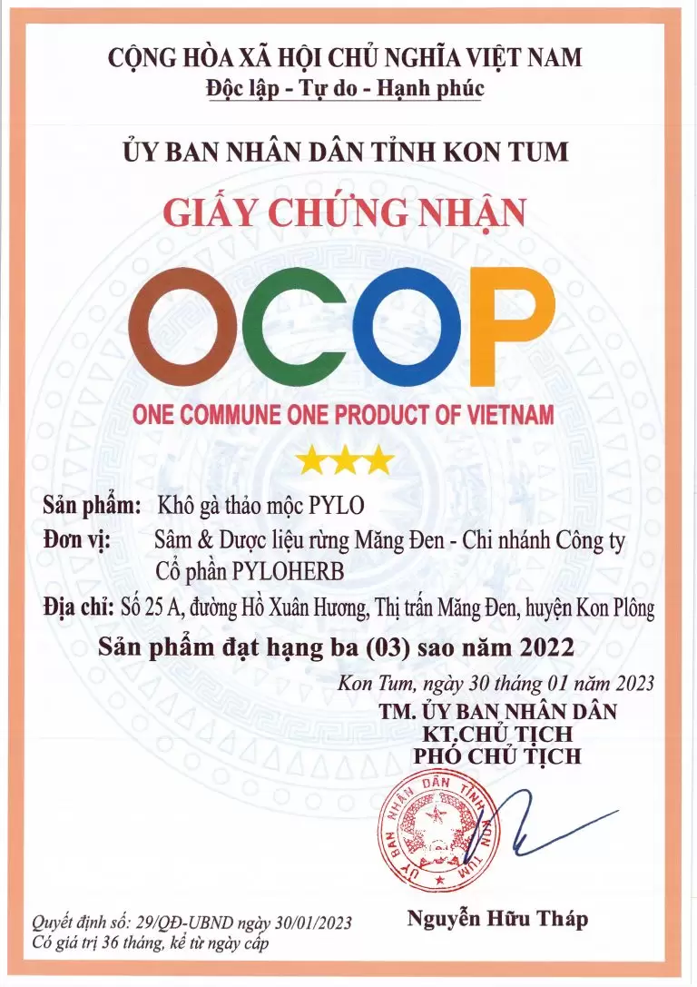 Khô Gà Thảo Mộc PyLo