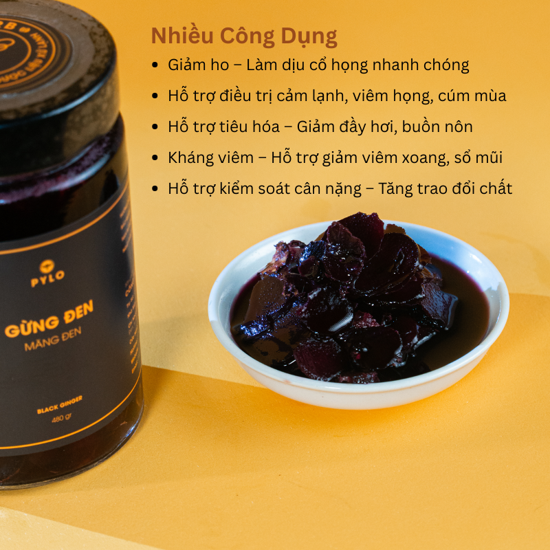 Gừng Đen PyLo
