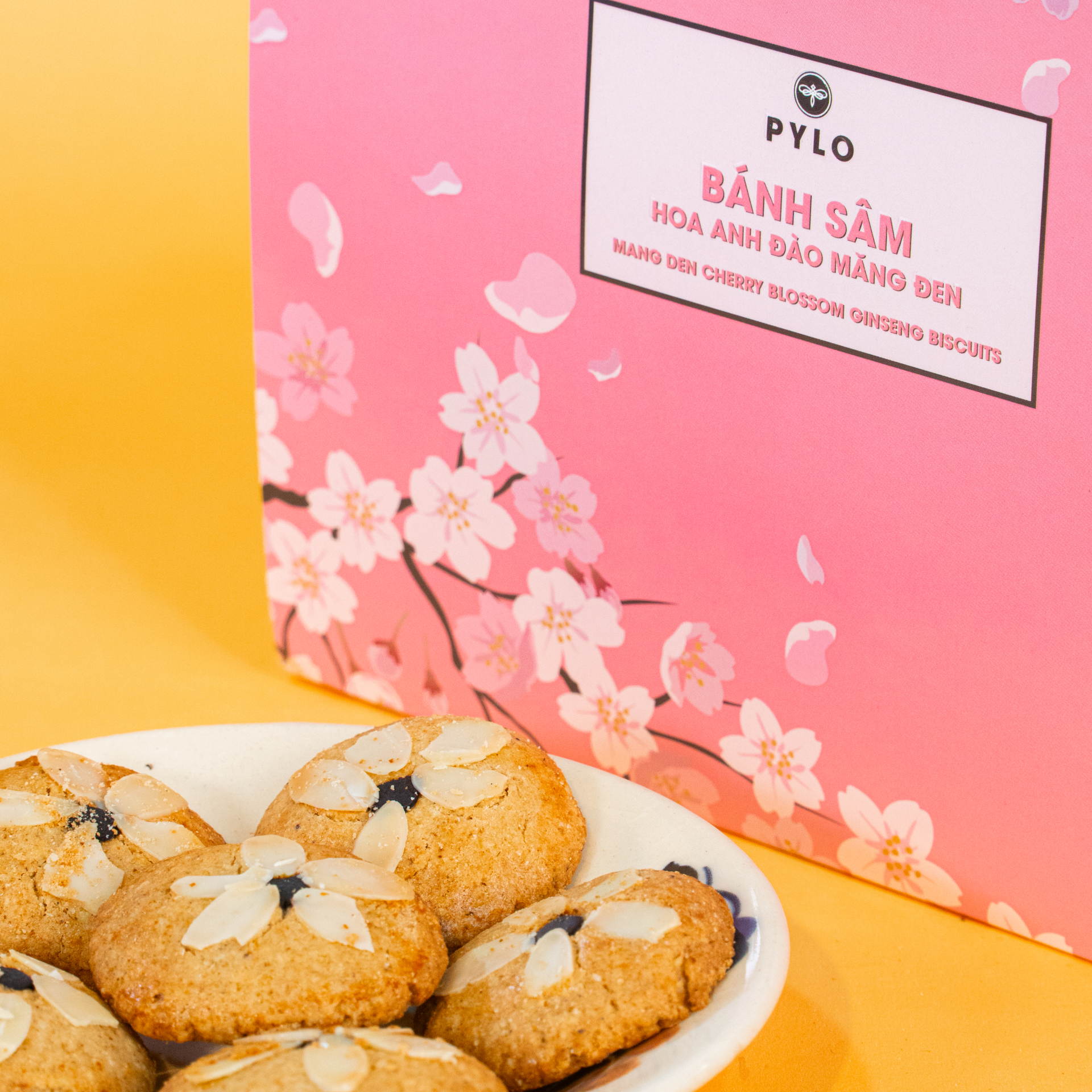 Bánh Sâm Hoa Anh Đào PyLo