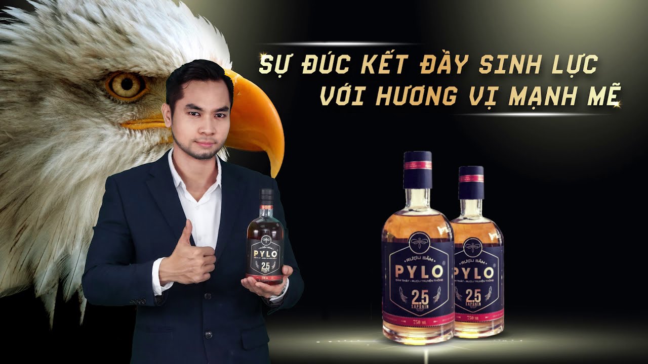 [PyLoHerb] - Rượu Sâm PyLo - Sự Đúc Kết Đầy Sinh Lực Với Hương Vị Mạnh Mẽ