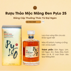 Rượu Thảo Mộc Măng Đen PyLo 25