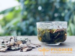 Dùng an xoa pha trà là cách sử dụng đơn giản nhất