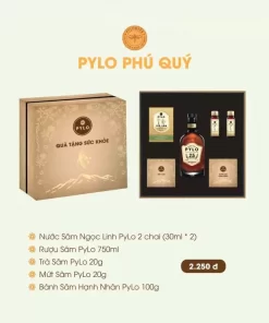 Set quà Tết PyLo Phú Quý, món quà tặng sức khỏe tuyệt vời cho mọi khách hàng