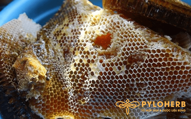 Mật ong rừng nguyên chất thường có màu sậm hơn so với mật ong nuôi