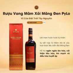 Rượu Vang Măng Đen Mâm Xôi PyLo