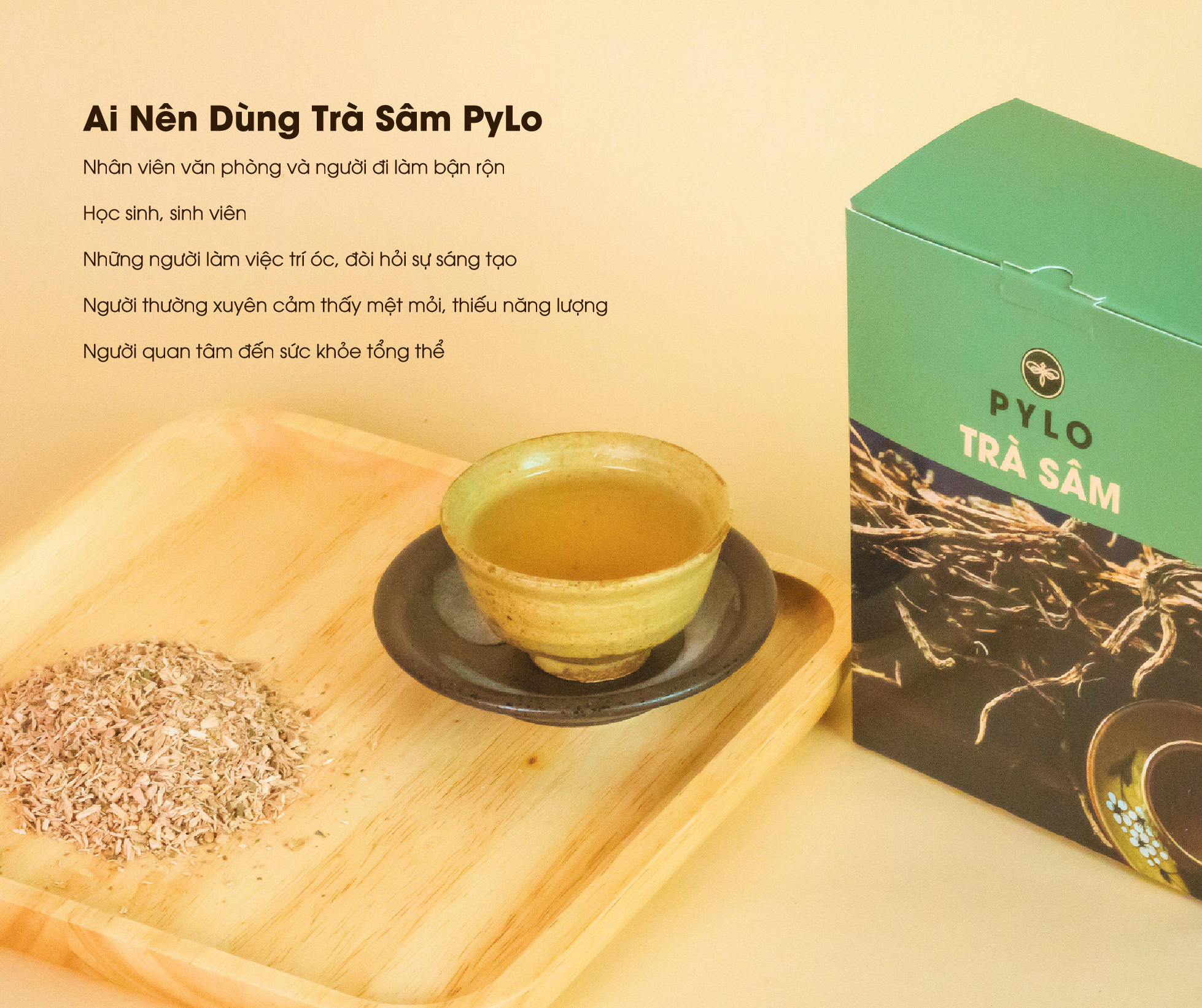 Trà Sâm PyLo có thể sử dụng cho nhiều trường hợp khác nhau