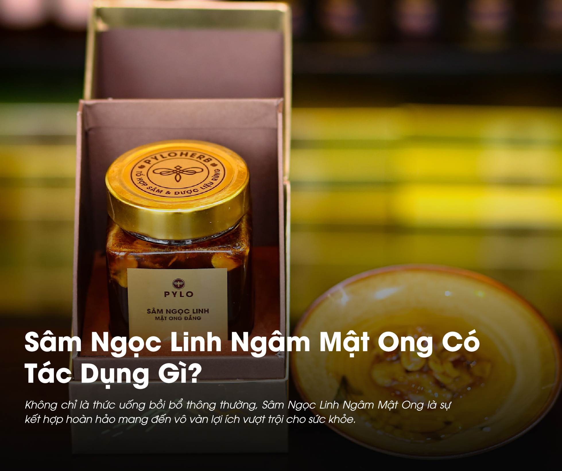 Nhiều người thường thắc mắc Sâm Ngọc Linh ngâm mật ong có tác dụng gì