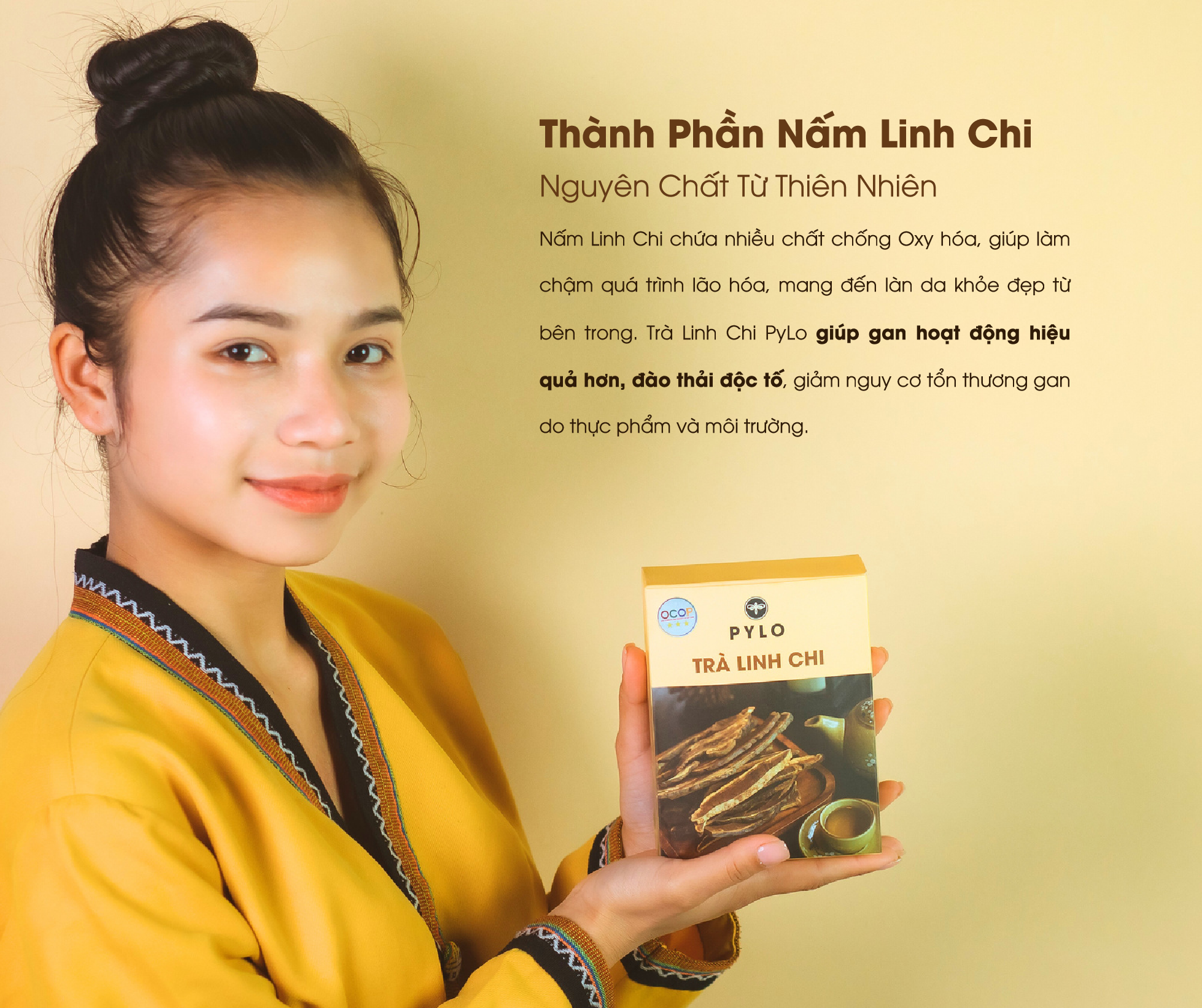 Trà Linh Chi có nhiều công dụng tốt cho sức khỏe