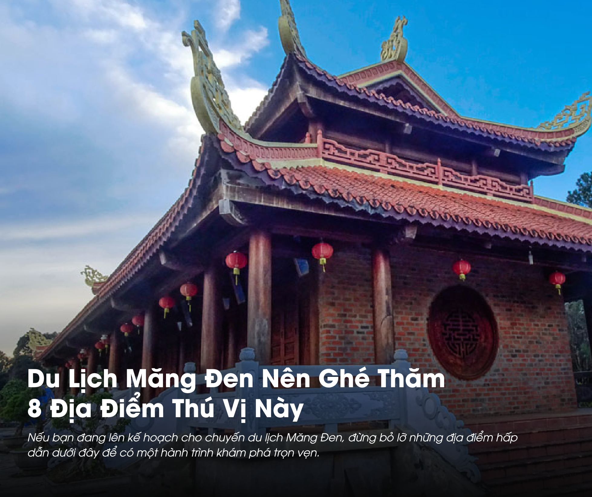 Du lịch Măng Đen sẽ đem lại cho bạn những trải nghiệm cực kỳ thú vị