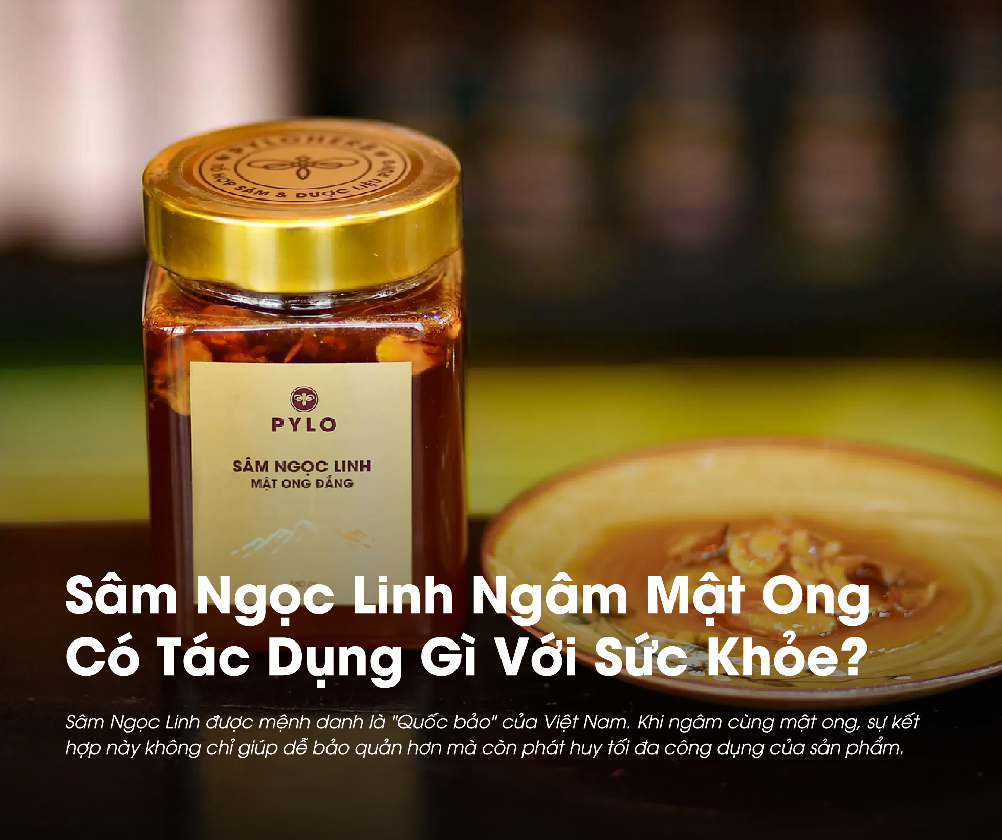 Sâm Ngọc Linh Ngâm Mật Ong là một công thức bồi bổ rất tốt cho cơ thể
