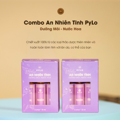 Combo An Nhiên Tĩnh - Dưỡng Môi, Nước Hoa Thảo Dược PyLo