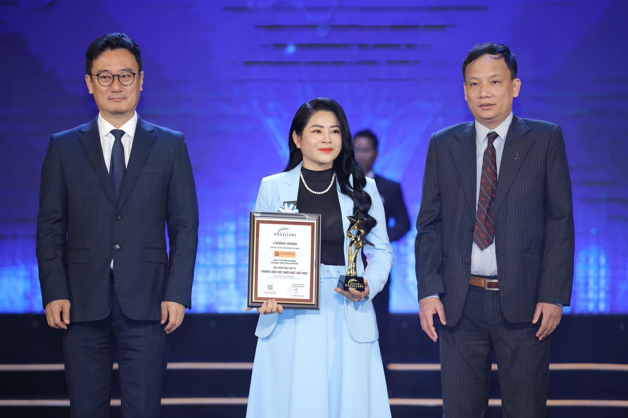 PyLoHerb đạt danh hiệu Top 10 Thương Hiệu Việt xuất sắc