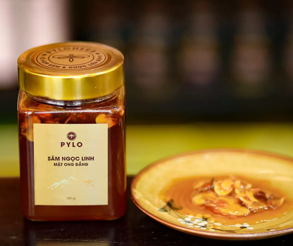 Sâm Ngâm Mật Ong PyLo (Sâm Ngọc Linh)